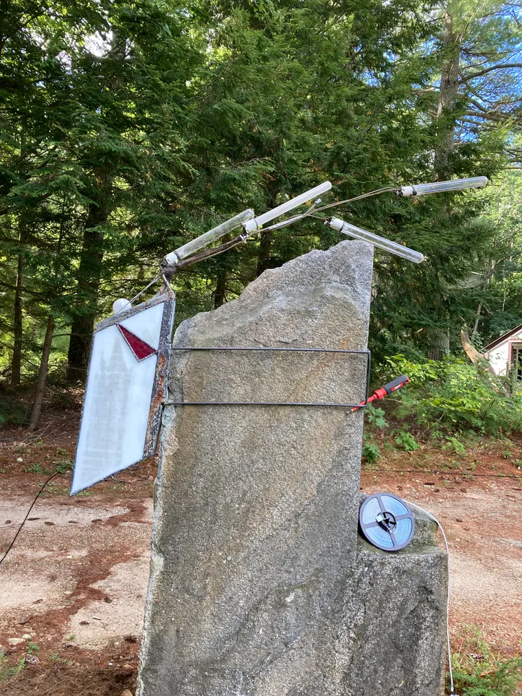 The Gun, construction photo