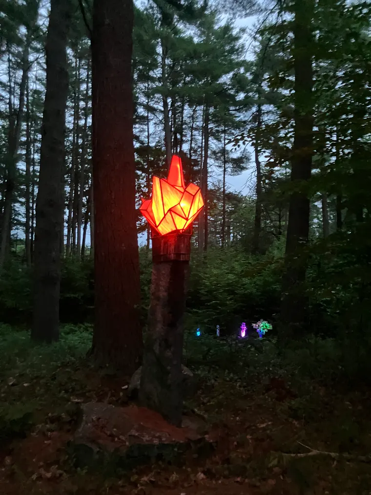Geometric Torch, now photo