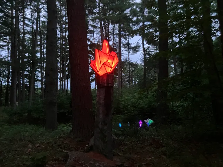Geometric Torch, now photo