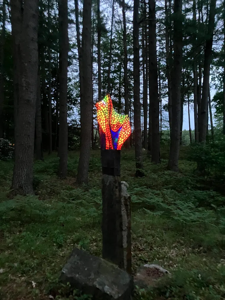 Torch №2, now photo