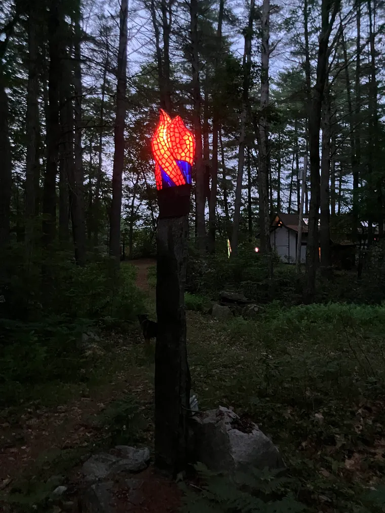Torch №3, now photo