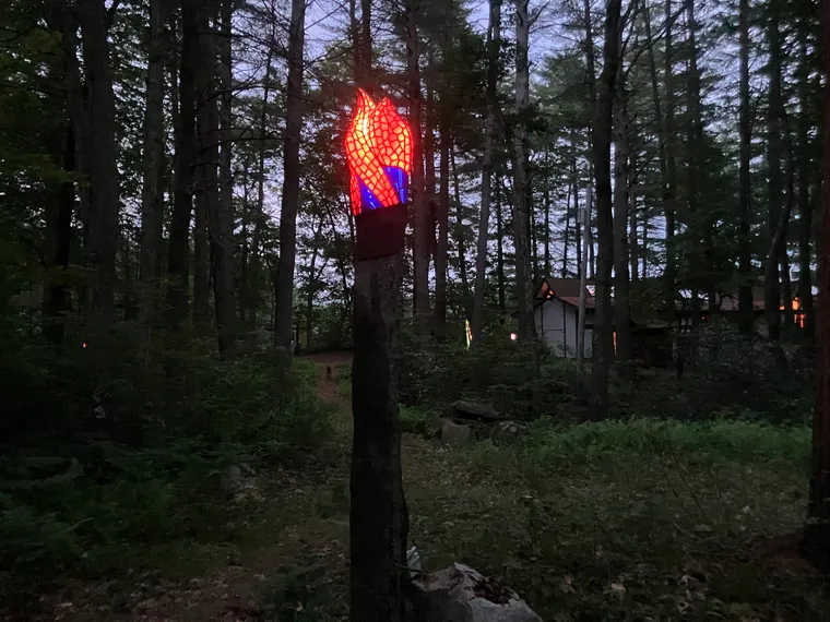 Torch №3, now photo