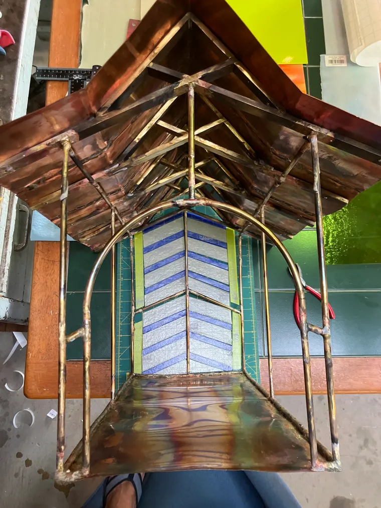 The Mailbox, construction photo