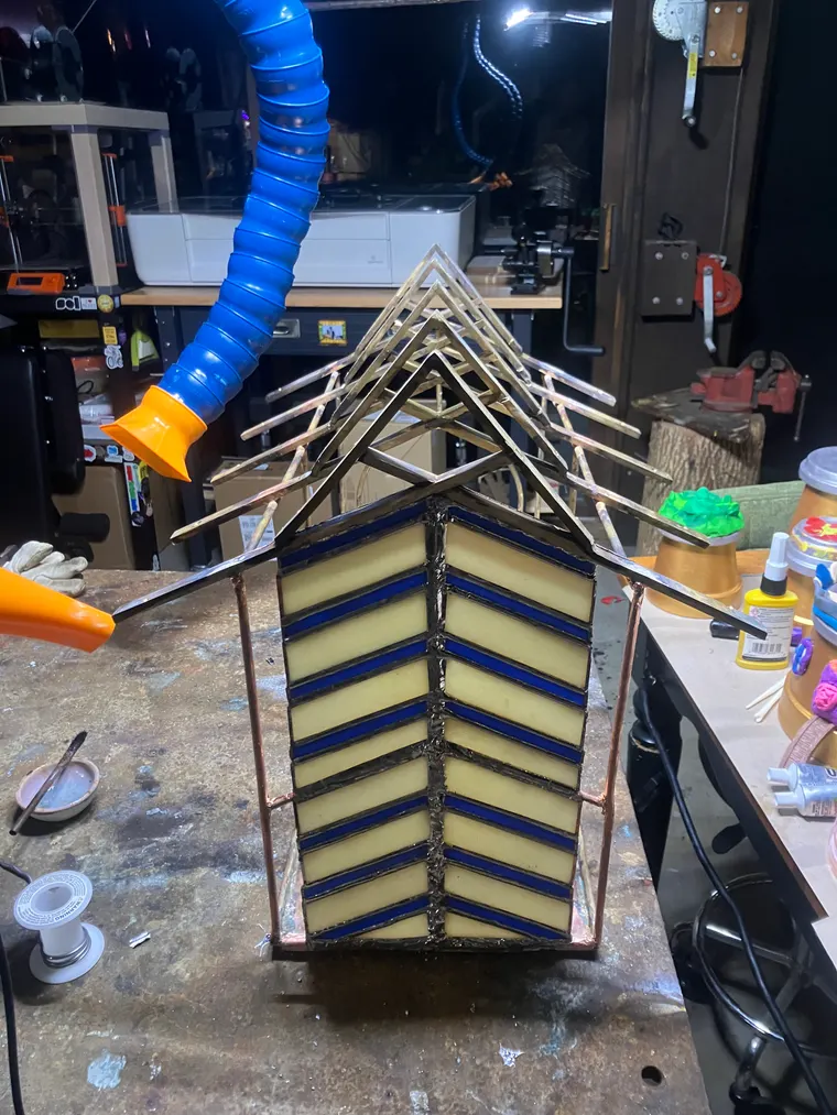 The Mailbox, construction photo