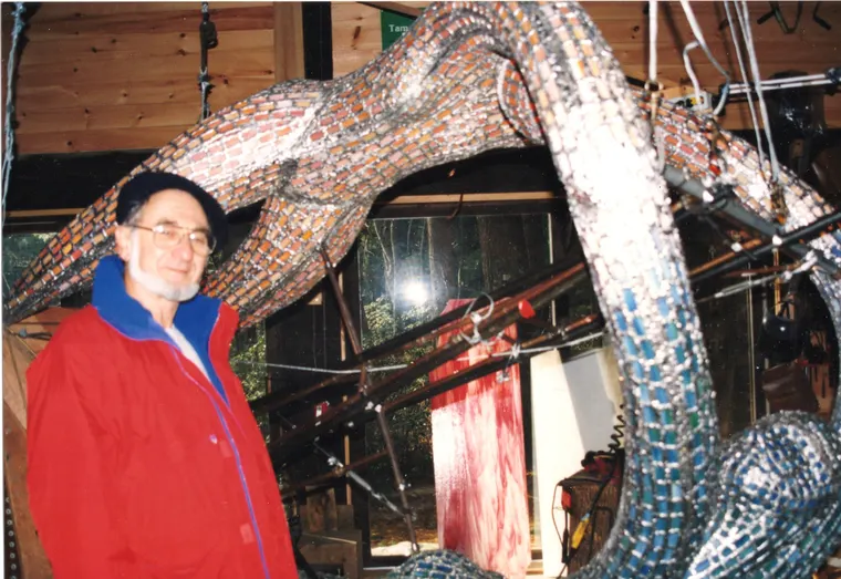 The Dancers, construction photo