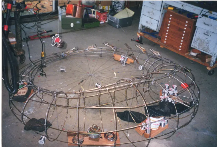 Stargate, construction photo