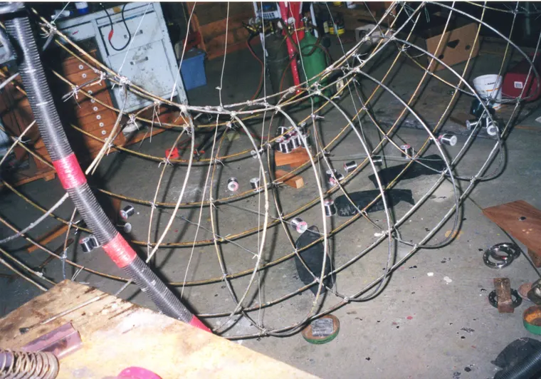 Stargate, construction photo