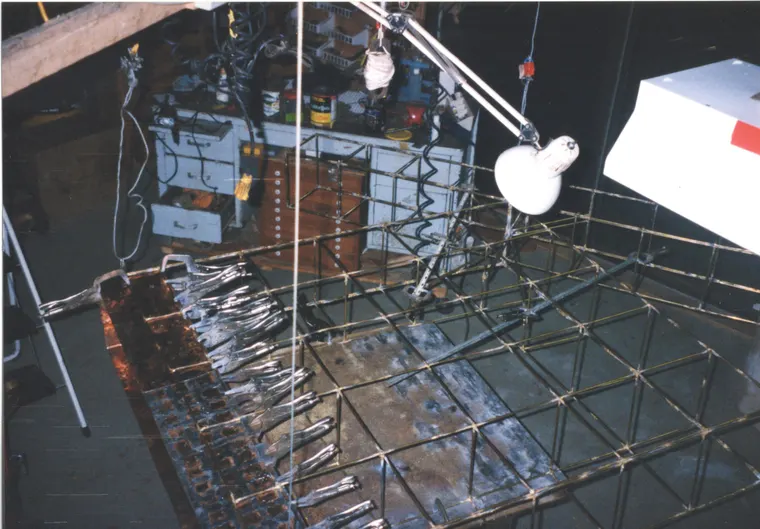 Tetris, construction photo