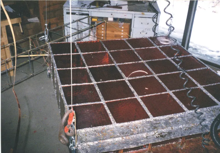 Tetris, construction photo