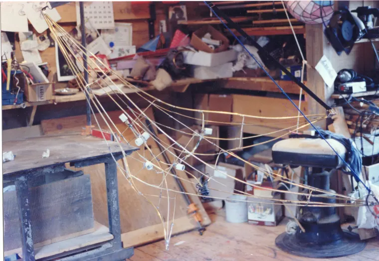 Jo Bird, construction photo