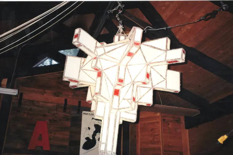 Four Stages of Evolution, construction photo