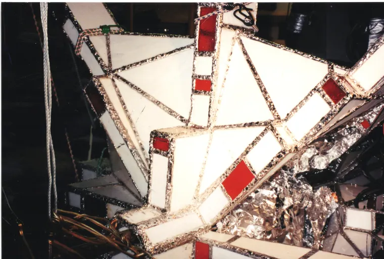 Four Stages of Evolution, construction photo