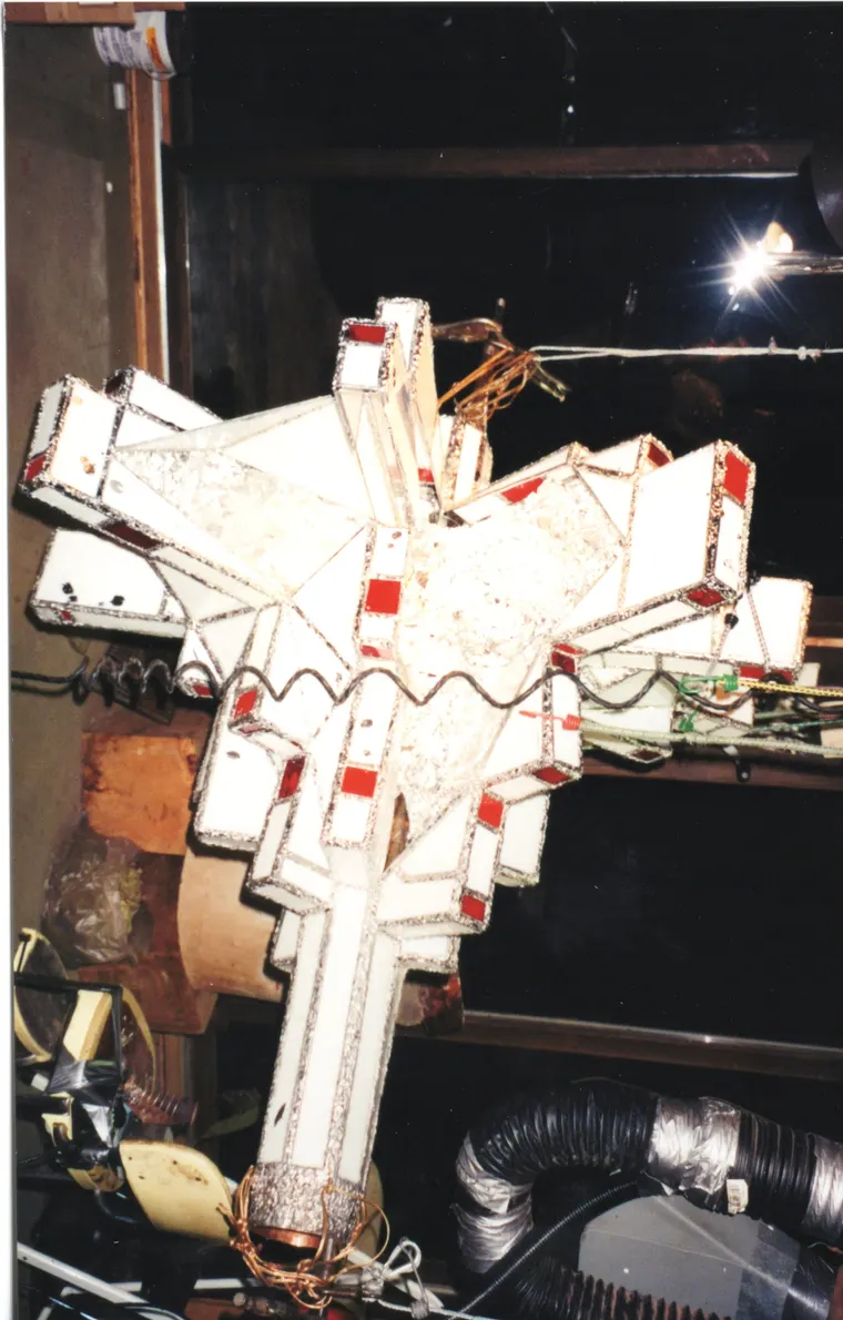 Four Stages of Evolution, construction photo