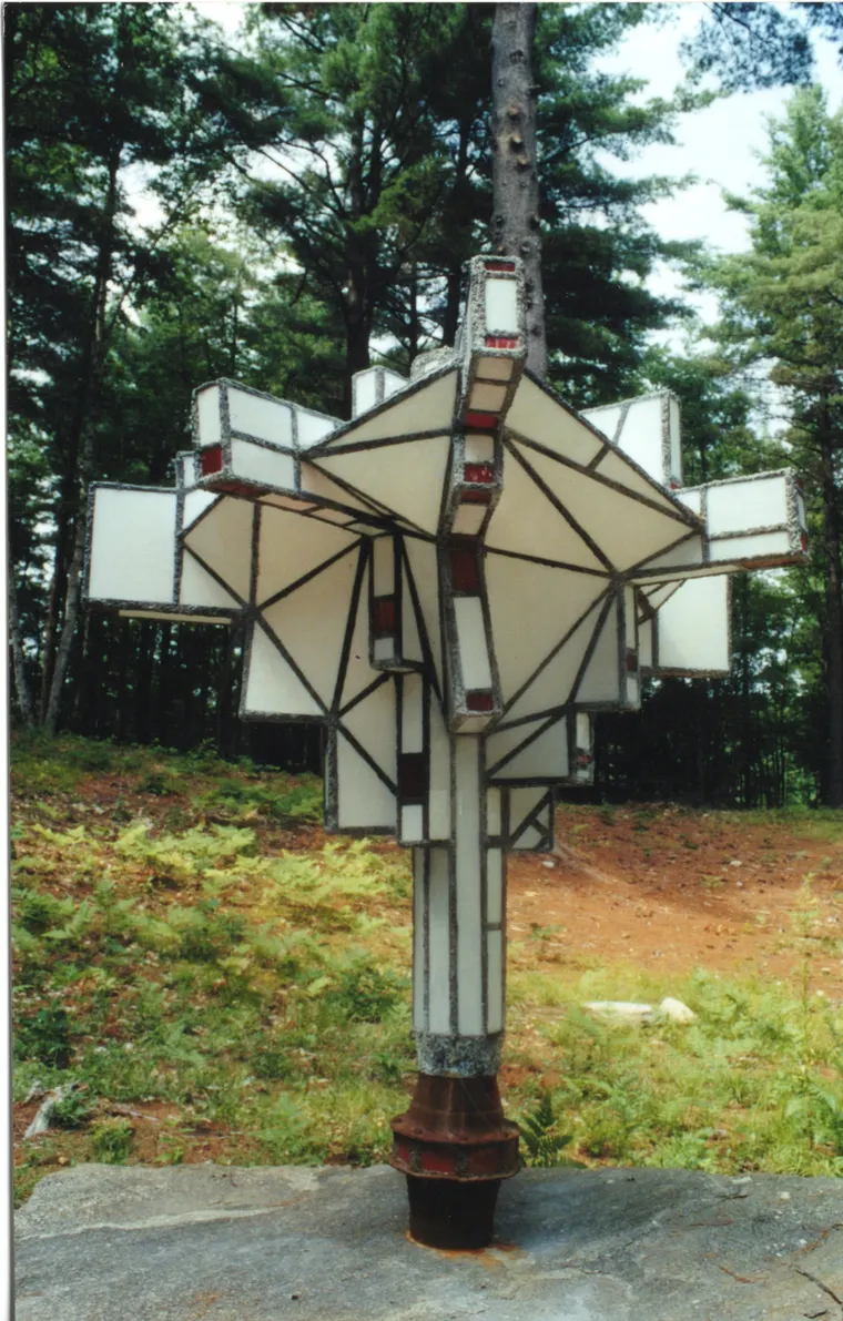 Four Stages of Evolution, construction photo