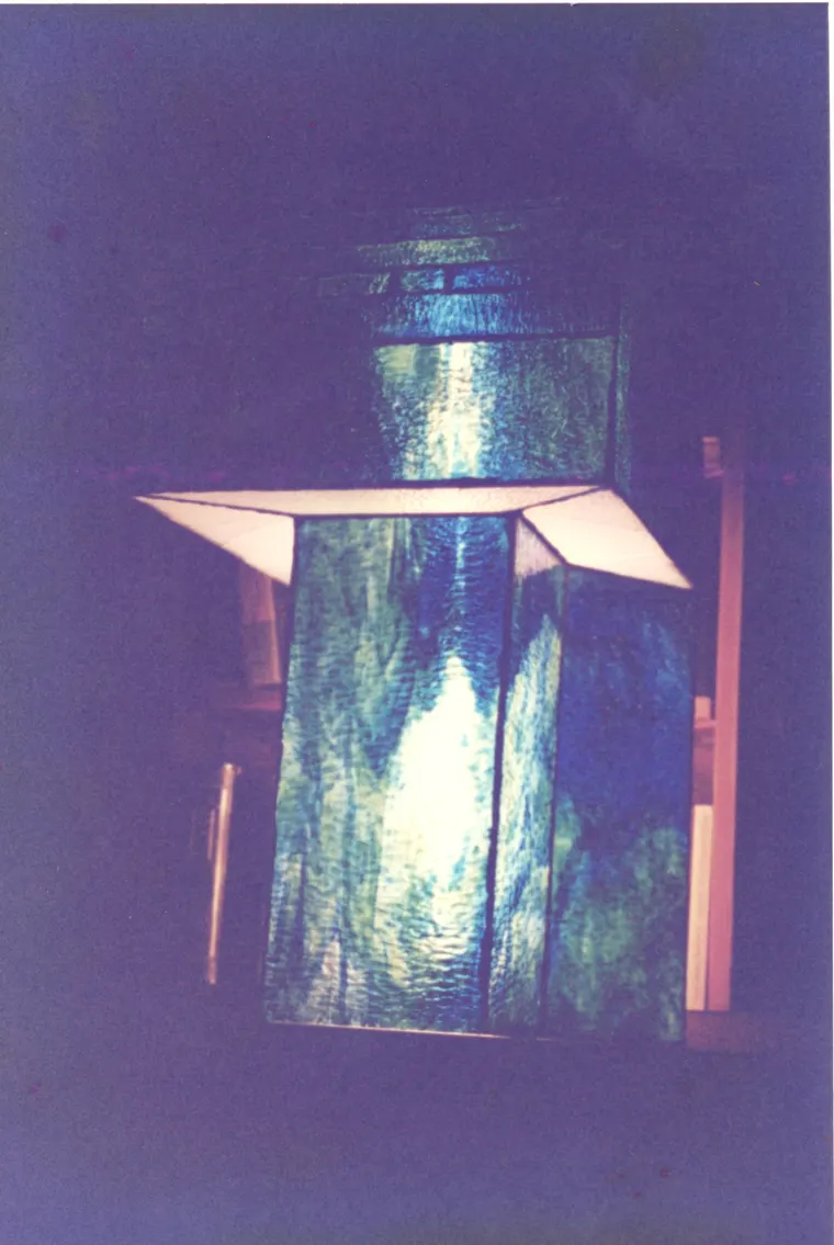 Sea Lamp, then photo