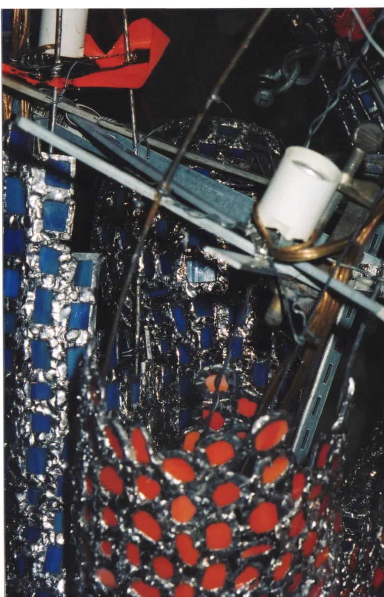 Unfinished Shed Dancers, construction photo